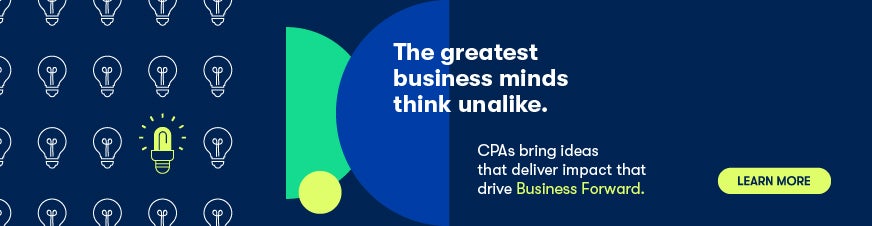 The greatest business minds think unalike.