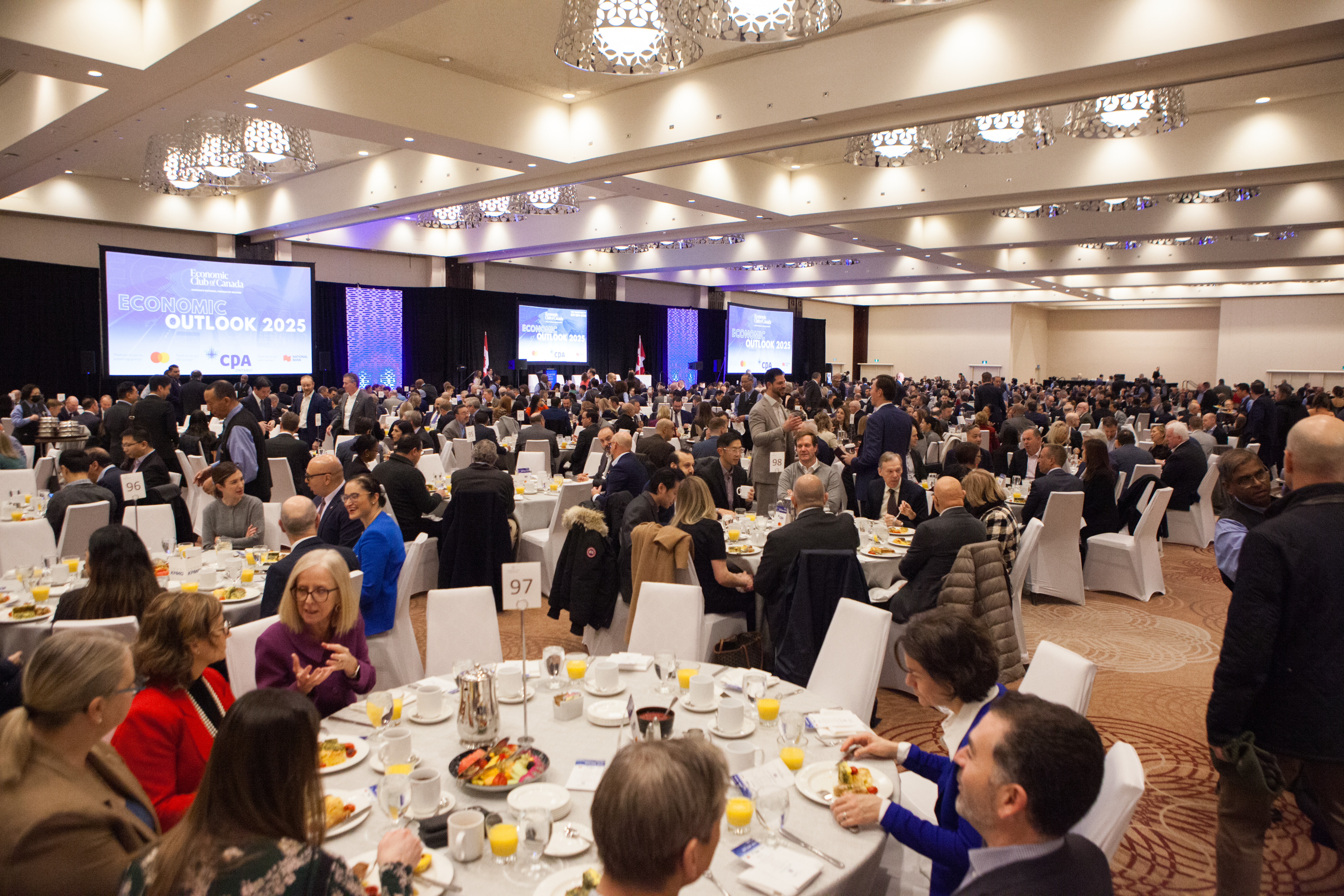 Audience at the Economic Outlook 2025