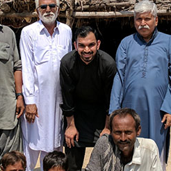 Picture of Fahad Tariq surrounded by other people