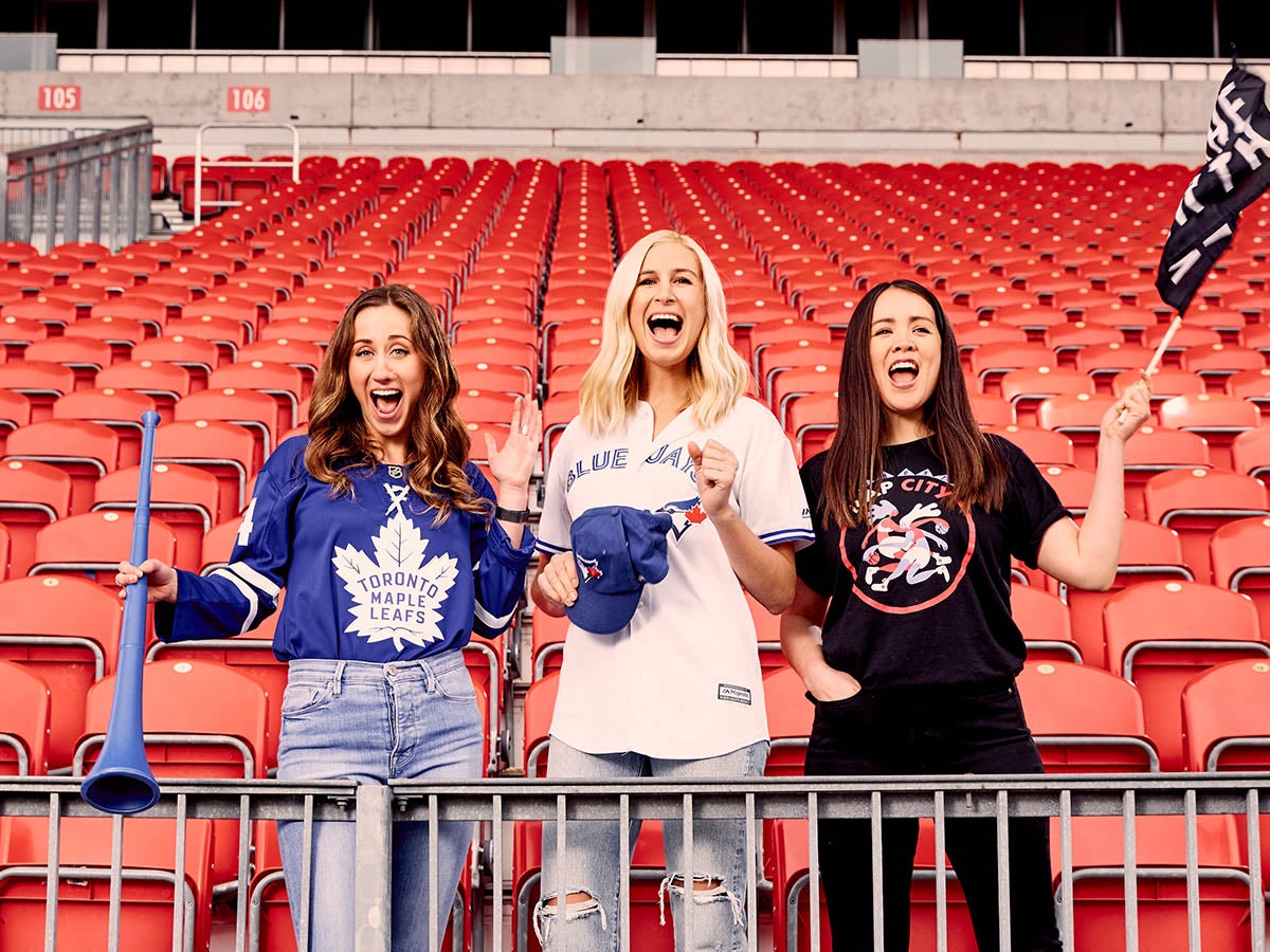 Pictured from left: Ellen Hyslop, Roslyn McLarty and Jacie deHoop