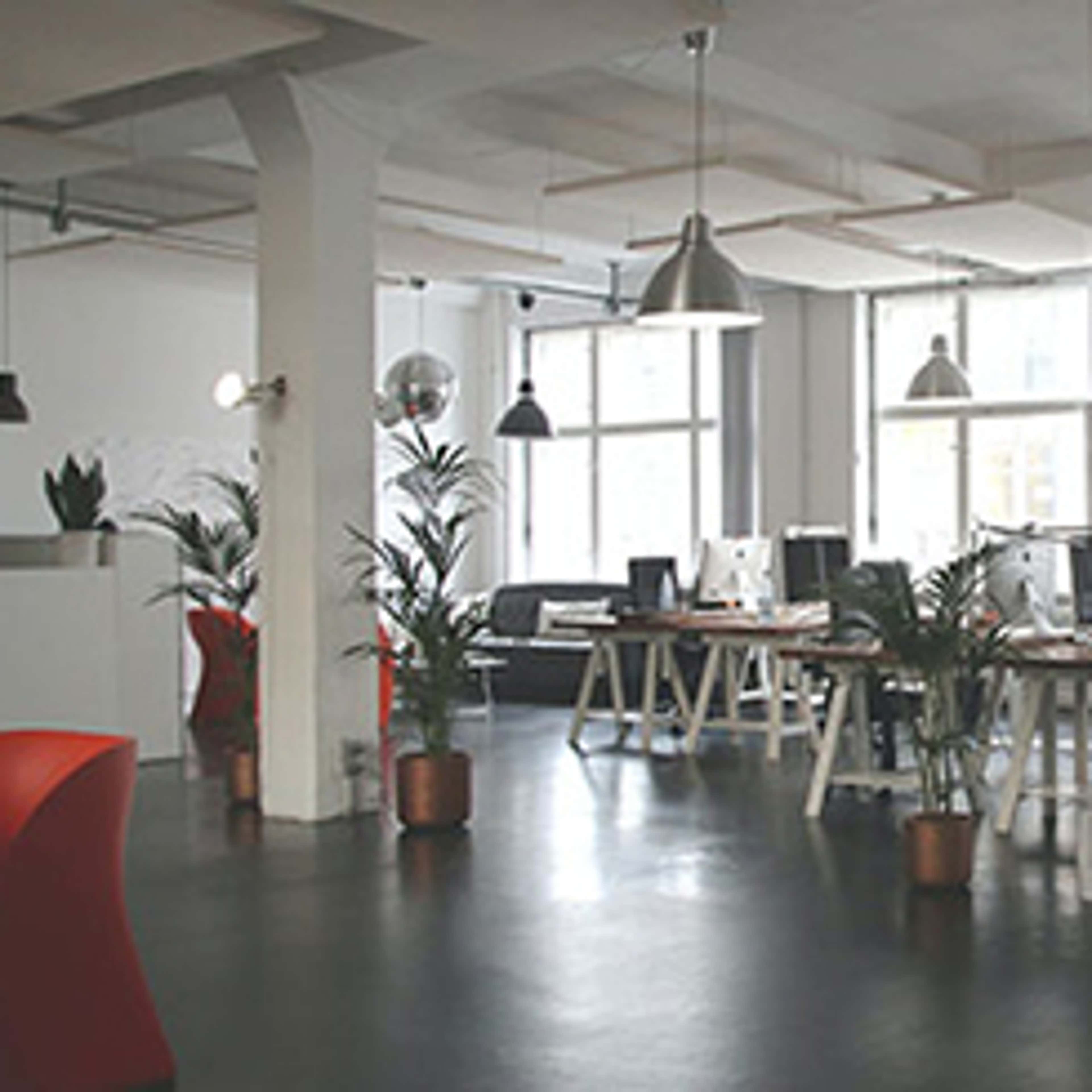 View of empty office