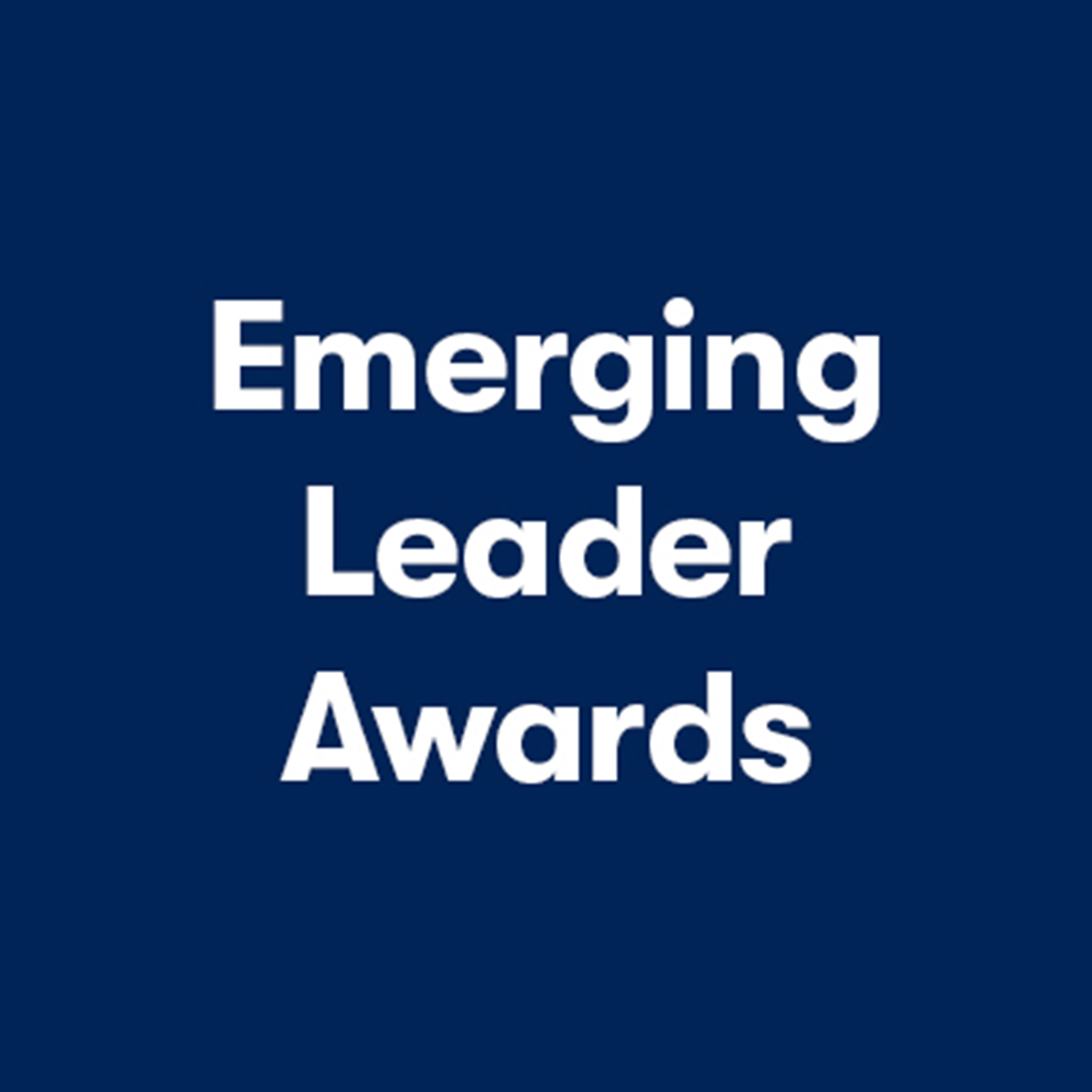 Emerging Leader Award 2023