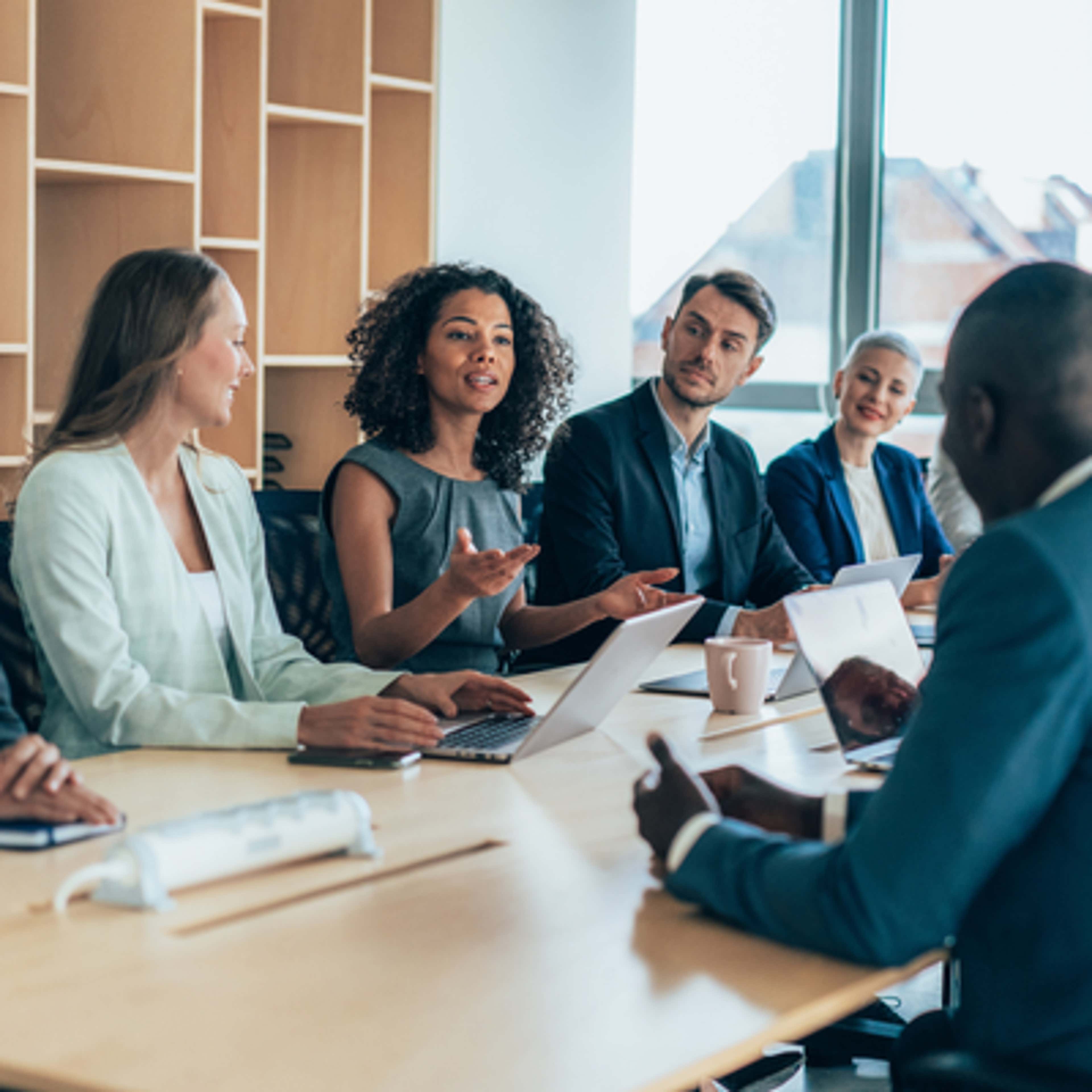 Group of people in meeting