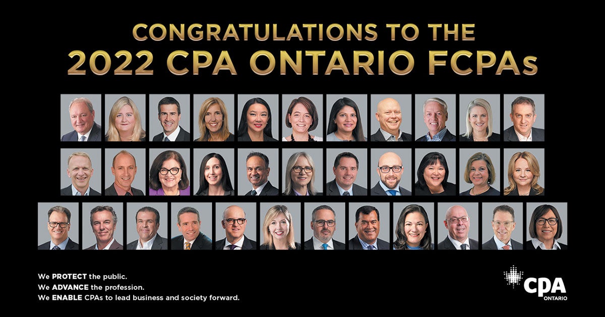 Recognizing New CPA Fellows (FCPA)