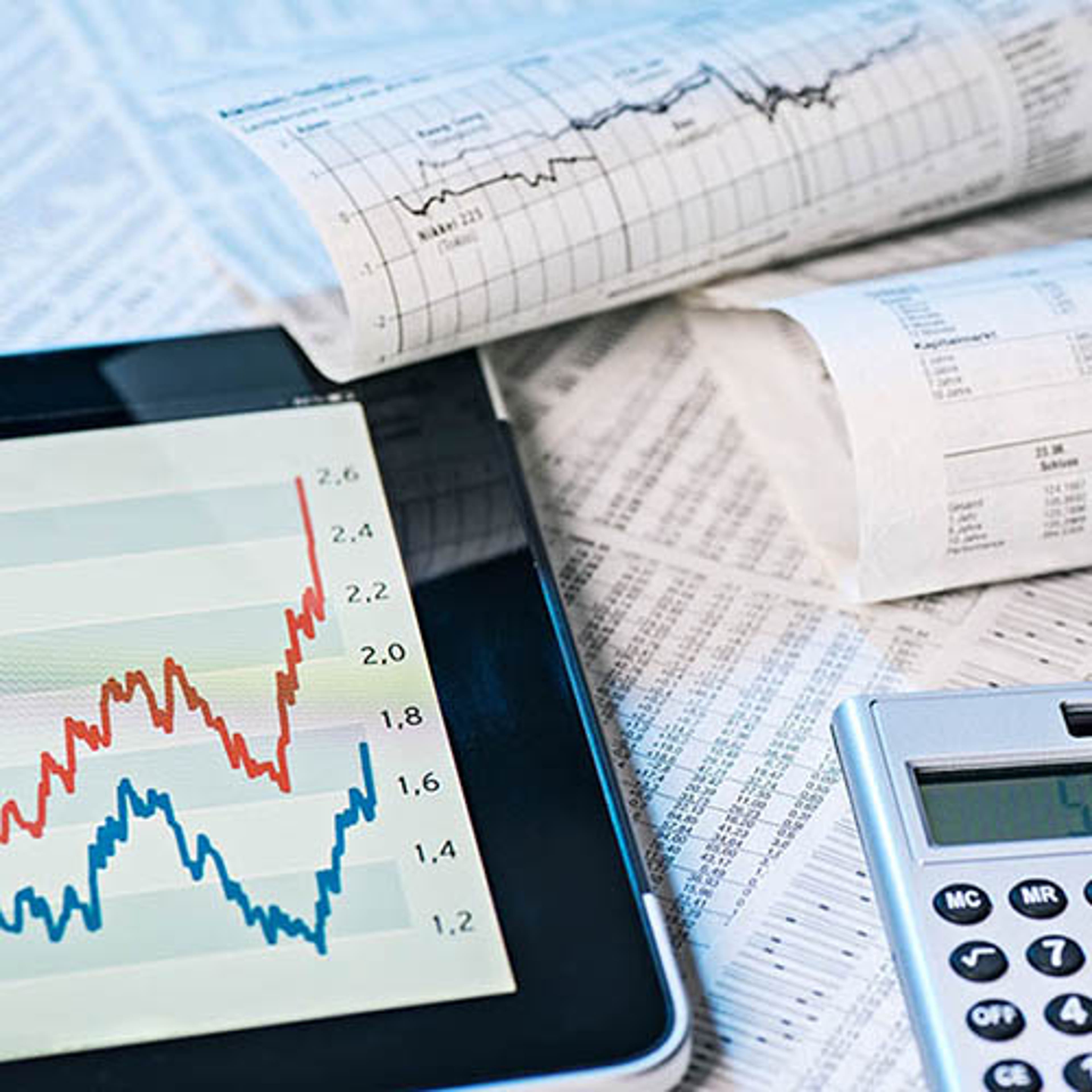 graph, charts and calculator
