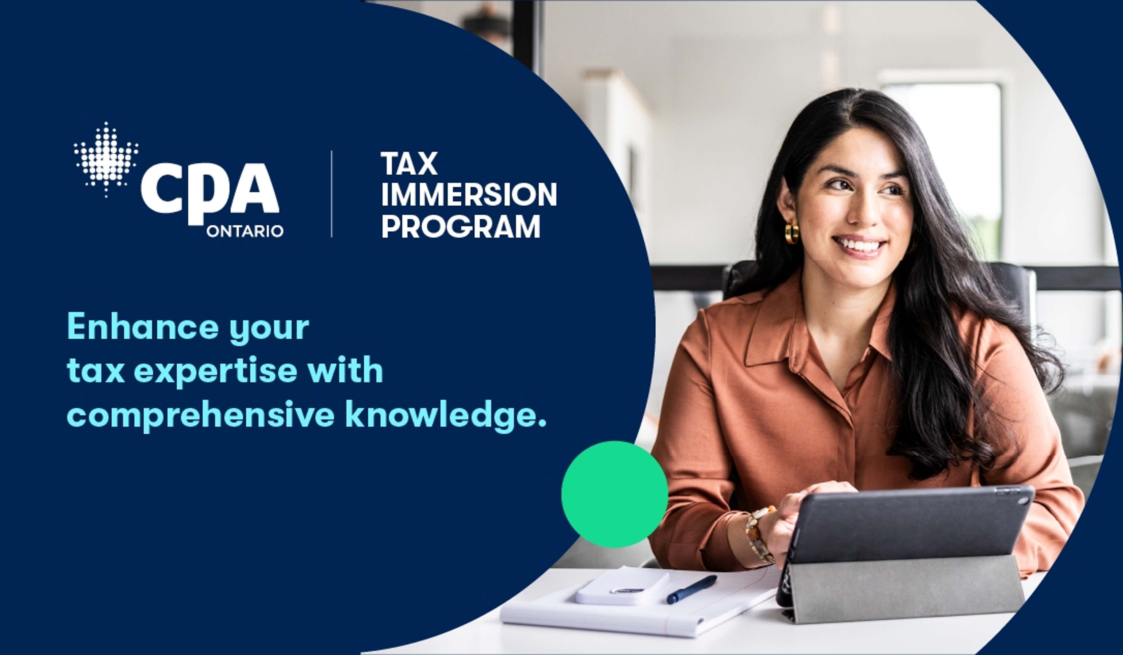 Tax Immersion Program: Enhance your tax expertise with comprehensive knowledge.