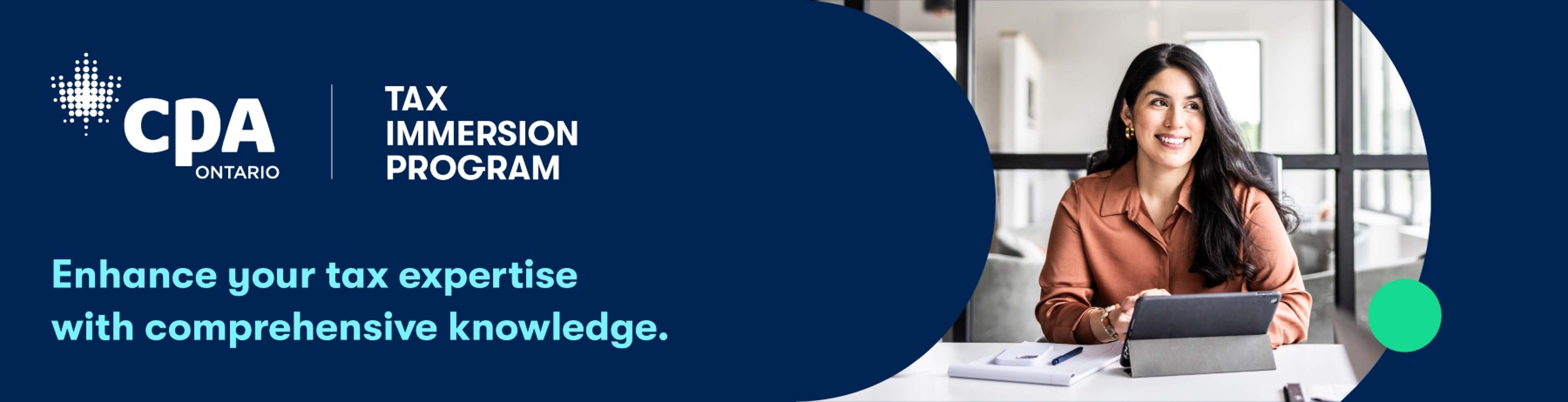 Tax Immersion Program: Enhance your tax expertise with comprehensive knowledge.